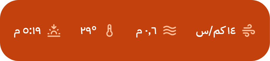 شريط أحوال البحر
